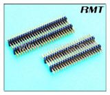 Pin Header 1.00mm Double Double Plastic 180 Degree