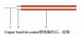 Tinned Copper Braid and Tin Soaked Coaxial Cable