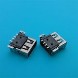 Manufactory 4pin Female SMT USB 2.0 Socket Connector