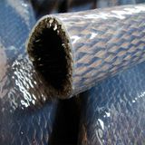 High Heat Insulation Silicone Coated Basalt Fiber Fire Sleeve