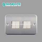 Metal Clad Switch Hot Selling 4 Gang Wall Switch