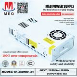 5V 60A Switching Power Supply for LED Display Lighting 300W