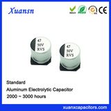 High Voltage 50V SMD 85º C 2000hours Electrolytic Capacitor