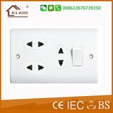 1gang Switch and 3gang 16A 2pin Socket