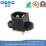 Black Metal Material 5.5mmx 2.1mm PCB Socket