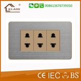 Hot New Products Triple Gang Two Pin Socket