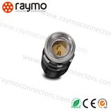 Black Chrome Colour Circular Outdoor Waterproof Cable Mounted Indutial Camera Connecto for Red One Device