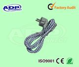 2 Pin AC Extension Power Cord Cable Europe Computer Power Cable