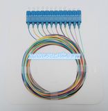 Optical Fiber for Sc/Siglemode 12 Color Fiber Pigtails