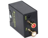New Digital Optical Coaxial Toslink to Analog Audio Converter