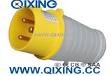 Commando IP44 16A 3p 110V Yellow Plug
