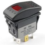 Heavy Duty Sealed Rocker Switches, Multi Ciruit, Various Actuator Type, up to 20 (8) a