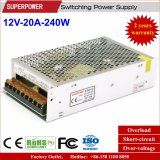 LED Driver 12V 20A 250W Switching Power Supply Reserved for Printer