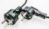 Cee7 VDE Standard Europe Schuko 3pin Grounding Electric Power Cable Plug