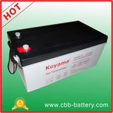 Koyama Gel Storage Battery 250ah 12V for Solar Power