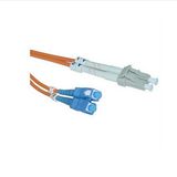 LC to Sc 62.5/125 Duplex Fiber Optic Patch Cord