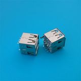 Double USB Female Connector with Cover