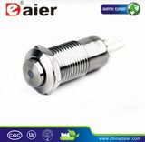 12V Waterproof Metal Push Button Switch (GQ12H-10DL)