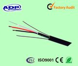 2-24 Core Fiber Optic Cable GYXTW with 2c Power Cables