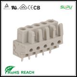 450 Femal Terminal Blocks with Spring Cage with Solder Pin