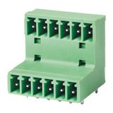 UL cUL RoHS PCB Plug-in Terminal Block (WJ15EDGRT-3.5/3.81mm)