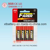 1.5V Farer Super Heavy Duty Dry Battery (R6 AA, Um-3)