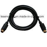S-Video 4 Pin Mini DIN Cable, Male to Male
