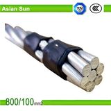 Bare Aluminum Stranded AAC Overhead Power Cable