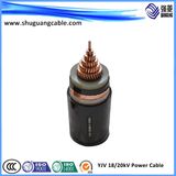 26/35kv XLPE Insulated PVC Sheathed Power Cable