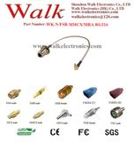 Antenna Cable Jumper, MMCX Adapter Cable: N Female Straight to MMCX Male Right Angle with Rg316 Cable
