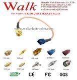 GPS Antenna Interface Cable, GSM Antenna Jumper Cable: SMA Male Straight to Fakra Female Straight with Rg316 Cable