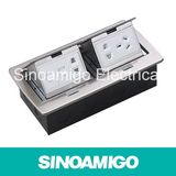 Stainless Cover Soft Pop up Power Receptacle