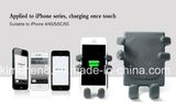 360 Degree Rotation Car Qi Wireless Mobile Phone Charger, Various Phone Can Used, AC/DC Wireless Transmitter Charger in Cars