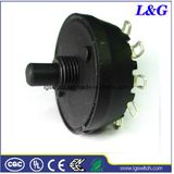 Electrical Appliances Sp3t 3 Position Rotary Changeover Switch