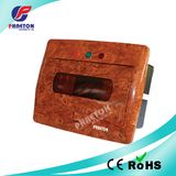10 Way MCB Electrical Power Distribution Box Wooden Color