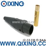 Qixing Cee/IEC Cam-Lock Plug IP44 Black 400A 600V