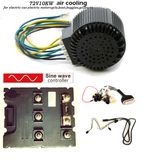 72V 10kw Air Cooled BLDC Motor for Electric Car, Motorcycle, Buggies, Boat, Go Carts