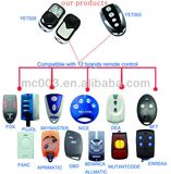 Compatible with 12 Different Brand Universal Remote Control 433MHz Faac, Gdb, Erreka, Ect.