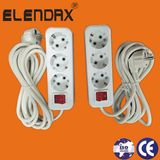 Ce Certificates German Type Eectrical Extension Socket (E8003ES)