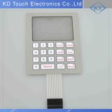 LED Pet Silk Printing Membrane Keypad with Nicomatic Connector
