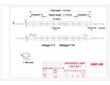 Short Wave Infrared Heating Lamps