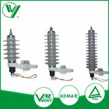 Kema Report Gapless Type Rated Voltage 30kv 10ka Composite Lightening Arrester