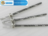 Double Spiral Sic Heating Elements with Round Ceramic Holder