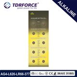 1.5V 0.00% Mercury Free Alkaline Button Cell AG2/Lr726 Battery for Watch