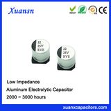 22UF 25V 105º C SMD Low Impedance Electrolytic Capacitor