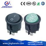 Ce RoHS TUV UL CQC Kcd1-226 2 Positions 6 Pins Round Rocker Switch