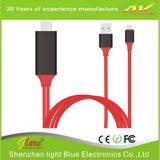 Nylon Braid 8pin to HDTV Adapter Cable for iPhone