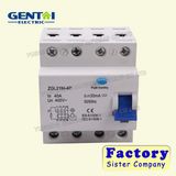 Earth Leakage Circuit Breaker Overload Short Circuit Breaker 1p+N RCBO