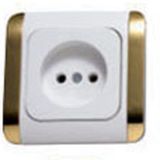 Ee-E6015 Factory Supply Eurpean Series Wall Socket
