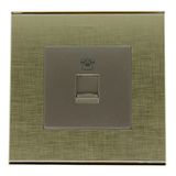 Ee-Kt1 1 Gang Telephone Wall Socket
